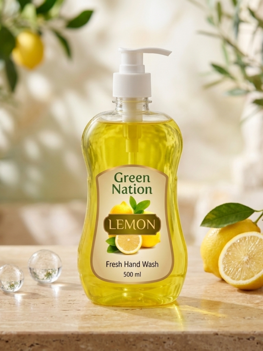 Refresh Your Day with Green Nation Lemon Fresh Hand Wash